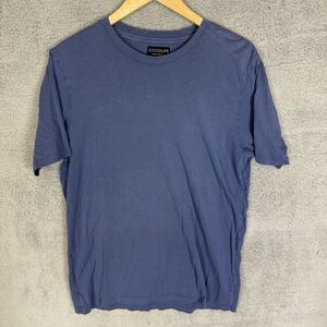 S Goodlife Shirt Mens L Blue Short Sleeve Cotton Blend Tee Athleisure Made USA‎